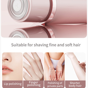 เครื่องโกนขน 2in1 สำหรับผู้หญิง หัวโกนสองด้าน ใช้ได้ทั้งขนบริเวณจุดซ่อนเร้นและขนทั่วร่างกาย เหมาะสำหรับเป็นของขวัญ - Product Image 2