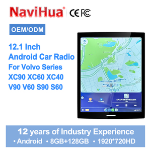 NaviHua Nouvelle radio Android pour voiture, système multimédia Carplay, autoradio, écran tactile, lecteur DVD pour Volvo XC40/XC60/XC90/S60/S90/V60/V90 - Product Image 2
