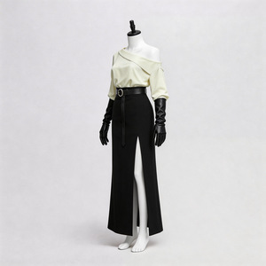 Disfraz de Cosplay de Grace de Resident Evil 9 Requiem, Traje Negro, Vestido, Disfraz de Juego de Rol de Anime - Product Image 4