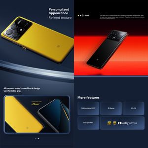 2024 meilleure vente Version mondiale Xiaomi <span class=keywords><strong>POCO</strong></span> X6 Pro 5G Smartphone 64MP caméra 12 Go + 512 Go téléphones mobiles - Product Image 5