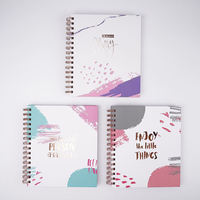 Carnets de prière, de manifestation, de gratitude et de soins personnels à couverture rigide et spirale, avec impression personnalisée, pour la réflexion biblique et la planification.