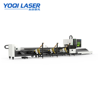 Nueva Máquina de Corte Láser de Fibra de Tubo de Grado Industrial Q7-24 |   Equipo de Procesamiento de Tuberías Metálicas CNC de Carga Automática con Doble Mandril