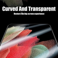 Film Hydrogel pour Samsung Galaxy S23 S21 S20 S22 Ultra 5G FE Note 20 Ultra S21fe Note 20 couverture complète TPU protecteur d'écran S21 +