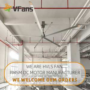 Ventilador de Techo VFans con Motor PMSM Interno, Altamente Seguro y de Fácil Instalación, para Circulación de Aire y Refrigeración en Granjas Avícolas y Establos - Product Image 2