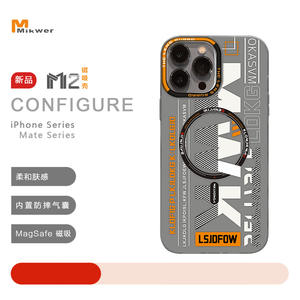 Funda para Teléfono <span class=keywords><strong>Apple</strong></span> 15promax, 14pro, 13, Estilo Fresco, Marca Popular, Magnética, Esmerilada, de Lujo - Product Image 6