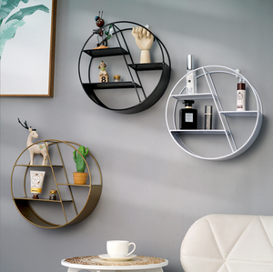 Decoration Industrial Floating Hanging <strong>Wall</strong> Shelves <strong>Storage</strong> <strong>Racks</strong> - Product Image 2