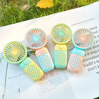 Mini ventilateur portable mignon, rechargeable par USB, compatible voiture électrique et camping-car, ventilateur de poche créatif à catapulte, cadeau de mariage