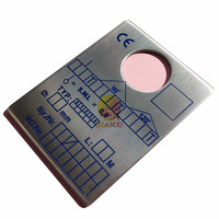 Plaque de nom adhésive gravée sur mesure, étiquettes métalliques gravées en acier inoxydable