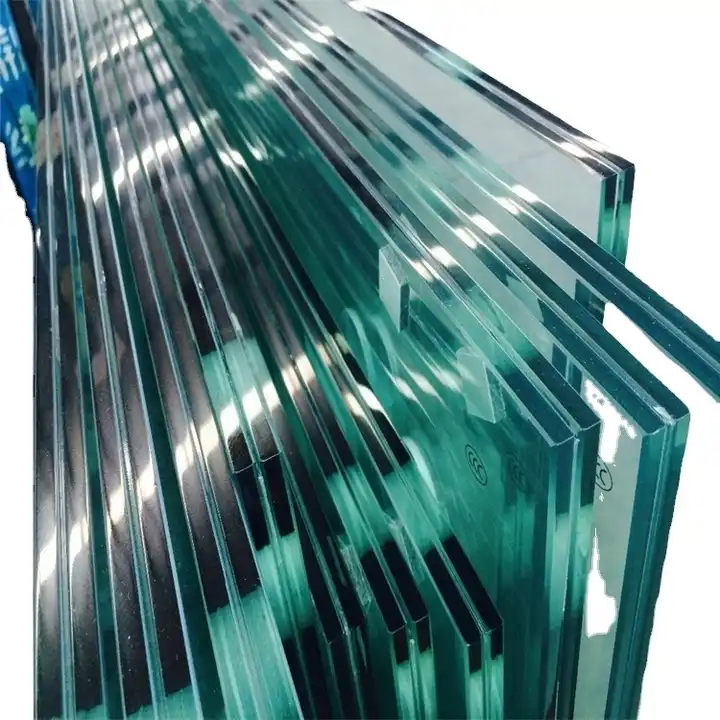4+0.38+4mm 8.38mm China  clear tempered laminated building glass