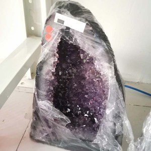 Geoda <span class=keywords><strong>de</strong></span> <span class=keywords><strong>Cristal</strong></span> Natural al por Mayor, Amatista, para Sanación - Product Image 6