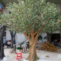 Arbre de lune géant décoratif personnalisé pour le Ramadan, grands arbres artificiels de Moringa et de Magnolia, faux olivier artificiel