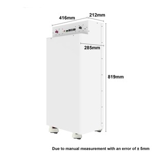 Vertical Stand <b>DIY</b> <b>Kit</b> 16S 280Ah 314Ah Metal Battery Box <b>DIY</b> <b>Kit</b> Lifepo4 for 15kwh Lifepo4 Battery Include Display and BMS - Product Image 5