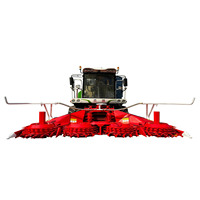 Moissonneuse-broyeuse automotrice de qualité industrielle avec moteur de 650 CV et transmission automatique pour la récolte du maïs et des céréales, idéale pour les grandes exploitations mondiales