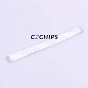 JS05A-26P-150-4-8 FFC Cable (Flexible Flat Cable) P=0.5mm Connector 26P 0.5mm 0.3mm Non-Inverting - Product Image 1