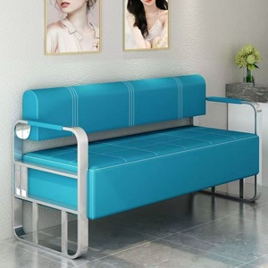 Silla de Espera Dorada para Salón, Precio de Fábrica al por Mayor, Silla Larga, Sofá de Espera Multiusos, Sofá de Espera para Vestíbulo - Product Image 6