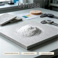 ZHUOTAI UV-1988 (PR25) Absorbeur UV 99% Poudre blanche pure CAS 7443-25-6 Stabilisateur de lumière Agent anti-jaunissement pour