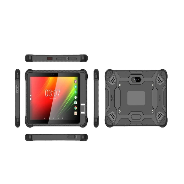 Free SDK Biometric Fingerprint Scanner Industrial Rugged Tablet Android 9.0 Android Tablet Pc Nfc Rfid Industrial