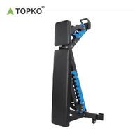 Banc de musculation multifonction réglable TOPKO Premium, équipement de fitness de haute qualité pour la maison, pour des entraînements complets