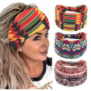 <span class=keywords><strong>Bandeau</strong></span> bohème à imprimé africain <span class=keywords><strong>Go</strong></span> Party <span class=keywords><strong>Bandeau</strong></span> élastique à large bord Turbans pour femmes et filles Sports Yoga <span class=keywords><strong>Bandeau</strong></span> noué - Product Image 5