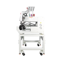 Yinghe nouvelle machine à broder à 2 têtes 9/12/15 aiguilles avec coupe automatique et écran tactile LCD pour usage commercial et industriel