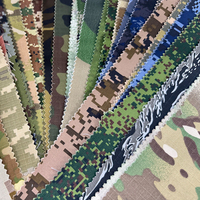 Tissu Ripstop Camouflage Extensible à Haute Élasticité en Nylon Mélangé de Poids Moyen Anti-Déchirure pour Vêtements de Travail Personnalisables