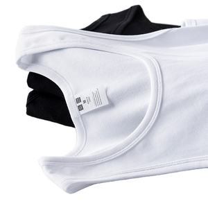 XinPin Promos canotta senza maniche in cotone Spandex a coste pesanti per uomo - Product Image 1