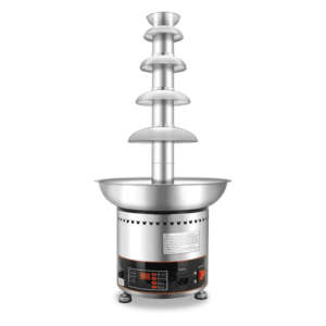 Air Mancur Cokelat Portabel 6 Lapis - Peralatan Meja Dessert Buah & Kacang Bertenaga Listrik - Menara Air Terjun Leleh untuk Pesta Kecil - Product Image 3