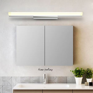 Nueva moda espejo moderno <span class=keywords><strong>pared</strong></span> frontal luz LED baño espejo largo gabinete Sconce luz minimalista lámpara de <span class=keywords><strong>pared</strong></span> montada en la <span class=keywords><strong>pared</strong></span> - Product Image 2