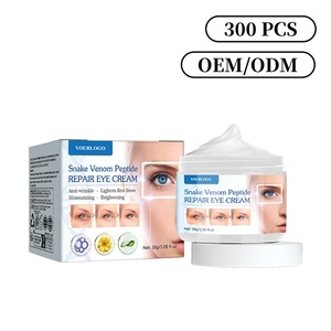 Крем для глаз с пептидами змеиного яда, коллагеном и глицерином, увлажняющий, подтягивающий, против морщин, OEM, хит продаж - Product Image 1