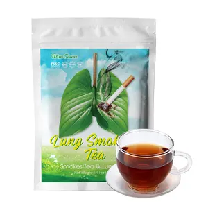 प्राकृतिक फेफड़ों धूम्रपान करने वालों चाय राहत देने खांसी हर्बल पत्तियां teabags चिकनी साँस का आनंद