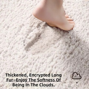 Tapis de bain EiffelHome antidérapant en polyester et PVC, motif dessin animé, absorbant, lavable en machine, sur mesure, sans logo, pour porte de salle de bain, avec flocage - Product Image 5