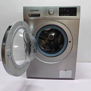 Lave-<span class=keywords><strong>linge</strong></span> séchant électrique ultra-économique entièrement automatique de 10 kg, en acier inoxydable, à commande intelligente, pour usage domestique et hôtelier - Product Image 1