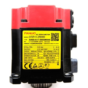 FANUC A06B-0117-B855 ของแท้สำหรับอุปกรณ์ระบบอัตโนมัติเครื่องจักรกลสำหรับเครื่อง CNC เซอร์โวมอเตอร์ ซีรีส์อัลฟ่า มอเตอร์แกน CNC - Product Image 4