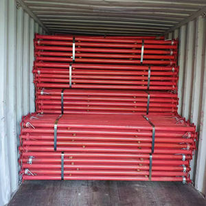 Moderne verstellbare Hochleistungs-Q235-Stahlstütze Beton konstruktion Leicht bedruckter Stahls tütz heber - Product Image 4