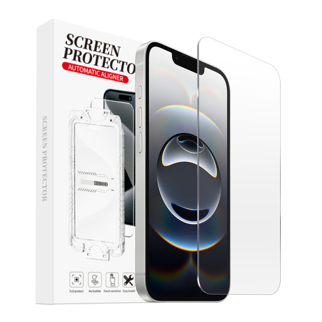 9H Hardness 2.5D Full Coverage Anti Scratch Tempered Glass for Screen Protector iPhone 17e Clear Glass with Applicator
