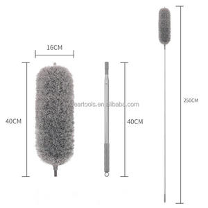 3PC Long Manche Extensible <span class=keywords><strong>Chenille</strong></span> Duster Head Lavable Léger <span class=keywords><strong>Plumeau</strong></span> Microfibre Extensible <span class=keywords><strong>Plumeau</strong></span> - Product Image 2