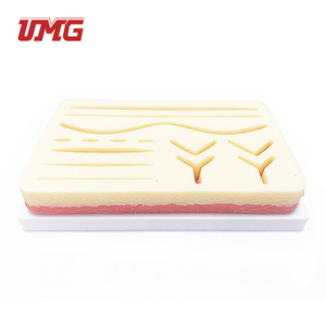 Medical Science Teaching Resources Durable Use Skin Silicone Suture Training <strong>Pad</strong> Model with Cut Wound - Product Image 5