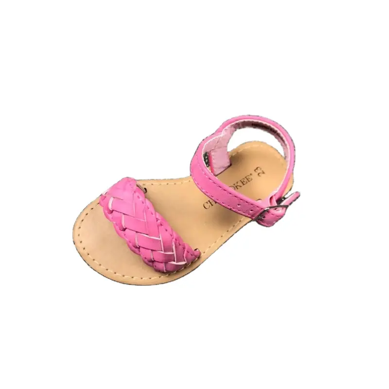 Offre Spéciale été diapositives pantoufles pour filles unisexe chaussures meilleur vente en gros enfants bébé infantile enfant en bas âge sandales plates d'été