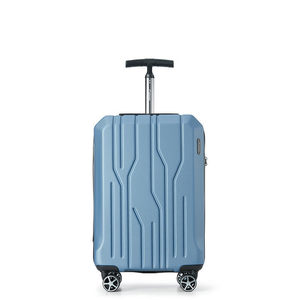 Maleta de Viaje Diplomat con Ruedas Giratorias, 20/24 Pulgadas, ABS Resistente a Arañazos, Unisex, Gris/Azul - Product Image 5