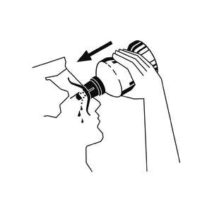 Botella de lavado de ojos de ciruela DUO pH neutro 0,5 L DIN - Product Image 4