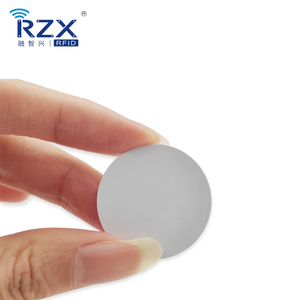 Etiqueta Adhesiva redonda de PVC para monedas, tarjeta de moneda NFC, <span class=keywords><strong>RFID</strong></span>, para pago, patrulla, pulsera de silicona, seguimiento de mascotas, en Stock - Product Image 2