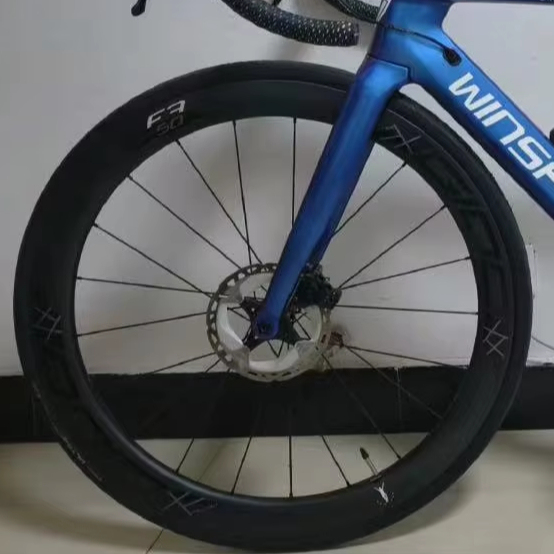 T800 Carbon Fiber Road Bicycle Wheelset 700C Clincher Bike Wheel 50mm 58mm Disc Brake Carbon Bicycle Wheels