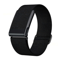 Bracelet de sport personnalisé en gros, sangle de biceps OEM, bande en nylon bleue avec logo pour Whoop 5.0 5 Life MG ECG Peak Custom-whoop-band w