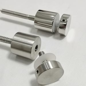 בקו עימות סיכות עבור זכוכית מעקה סימן תיקו קיר הר OD38mm זכוכית בקו עימות - Product Image 2