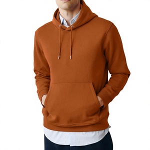 Sweat-shirts à capuche pour hommes 100% coton 500 g/m² épais et lourds, à manches longues, avec poche kangourou, personnalisables avec logo imprimé, unis - Product Image 1
