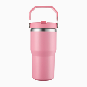 Cross border 304 Stainless Steel Thermal <b>Cup</b> 30oz Handheld Car <b>Cup</b> <b>Large</b> Capacity Outdoor Portable Vehicle Straw <b>Cup</b> - Product Image 3