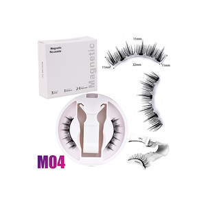 Fournisseur en gros de faux <span class=keywords><strong>cils</strong></span> magnétiques <span class=keywords><strong>Cils</strong></span> sans colle sans eye-liner Kit de <span class=keywords><strong>cils</strong></span> magnétiques 3D naturels Réutilisables et faciles à utiliser - Product Image 3