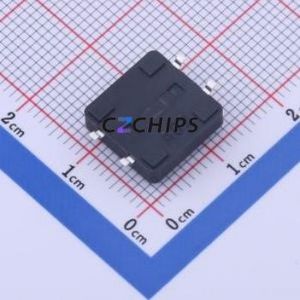 GT-TC149B-H043-L1 Tactile Switch SMD-4P,12x12mm Switch Single Pole Single Throw Round Button 2.5N Vertical Mount - Product Image 2