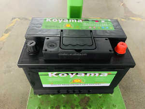 Batería de arranque automático Cote D'Ivoire 12V 75Ah DIN75 Batería de coche sin mantenimiento - Product Image 2