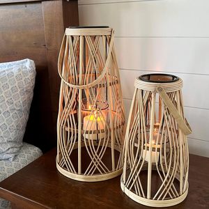 Lanterne solaire éolienne artisanale en fer pour la décoration de la maison, écologique, pour les anniversaires, Noël, les mariages et les hôtels - Product Image 4
